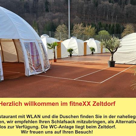 Fitnexx Zelt-Dorf Otel Balsthal Dış mekan fotoğraf